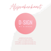 D-SIGN by Dionne Afsprakenkaartje